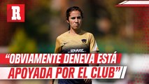 Jesús Ramírez: 'Deneva Cagigas hará denuncia a la fiscalía y Pumas la apoyará en todo'