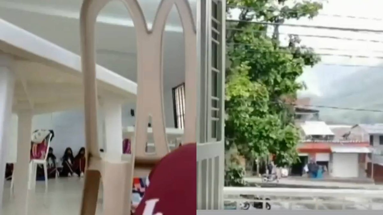 Niños de un colegio quedaron en medio de ataque de disidencias en Toribío, Cauca