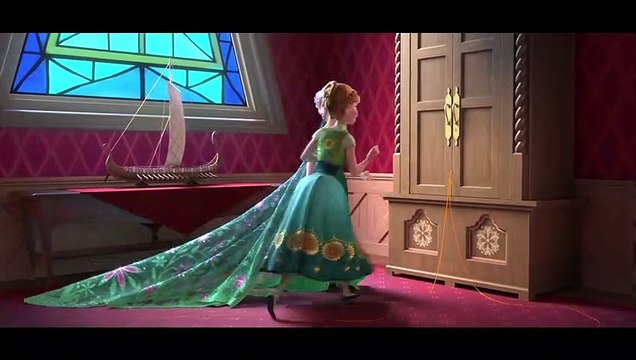 Extrait du film La Reine des Neiges Une Fête Givrée - Elsa et Anna chantent Un Grand Jour