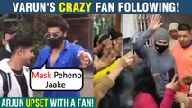 Varun Dhawan MOBBED By Fans | Arjun Kapoor ANGRY REACTION On A Fan | Stars Spotted