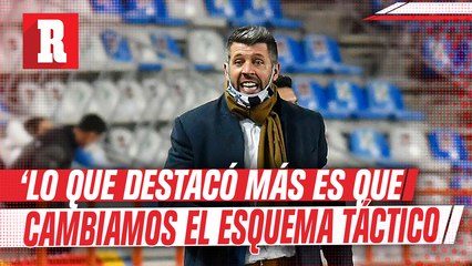 Pezzolano reveló que la clave para salir del bache de malos resultados ha sido cambiar el esquema táctico