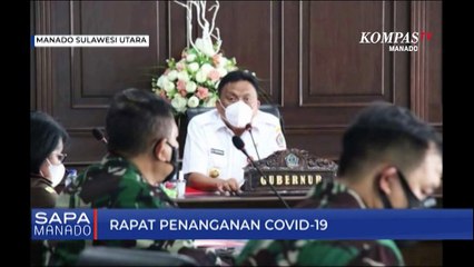 Gubernur & Forkopimda Sulut Gelar Rapat Percepatan Penanganan COVID-19