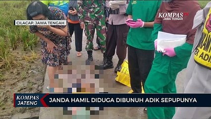 Janda Hamil Diduga Dibunuh Adik Sepupunya