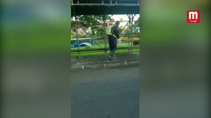 Covid-19 : Nettoyage et désinfection des places publiques