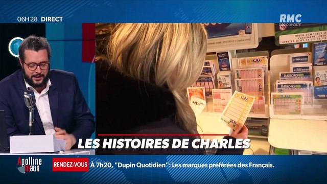 « Les 3 histoires de Charles Magnien » : Un homme gagne au loto grâce à ses statistiques et un Français sur deux aurait déjà volé un objet dans un hôtel - 19/03