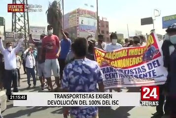 Elice sobre paro de transportistas: No queda otra vía que intervenir para restablecer el orden