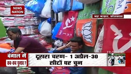 Battle of Bengal: Political colors can be seen in Bada Bazaar