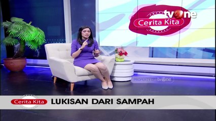 Kreasi Lukisan dari Sampah