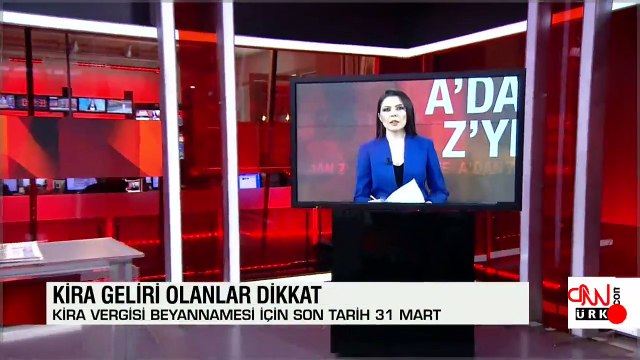 Kira geliri olanlar dikkat... Beyanname için son tarih 31 Mart | Özel Haber