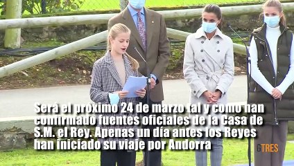 Leonor atenderá su primer acto en solitario: todas las claves