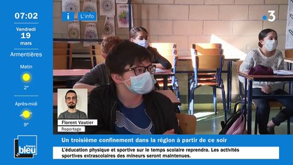 La matinale de France Bleu Nord du 19/03/2021