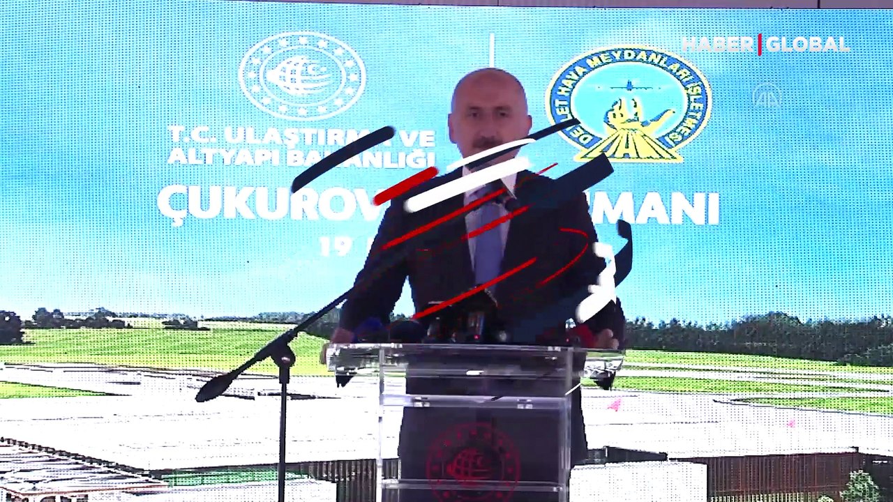 Çukurova havalimanı'nın ilk etabı 2022'de açılıyor