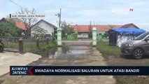 Swadaya Normalisasi Saluran Untuk Atasi Banjir