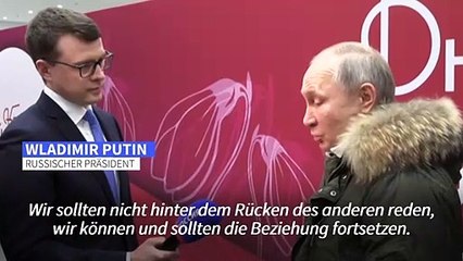 Putin will bald mit Biden sprechen - aber nicht am Wochenende