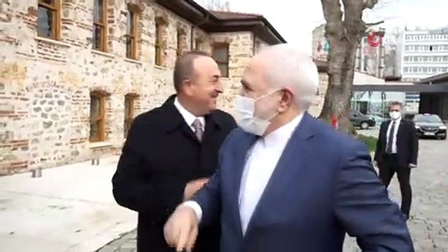İstanbul Dışişleri Bakan Çavuşoğlu, İranlı mevkidaşı Zarif ile görüştü