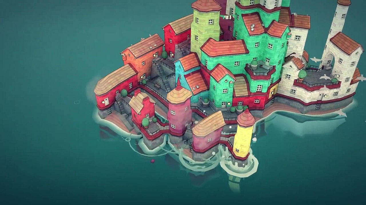 Townscaper Announcement Trailer