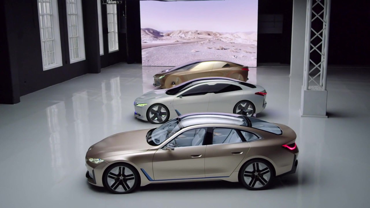 BMW Konzept- und Visionfahrzeuge die zum BMW i4 führten
