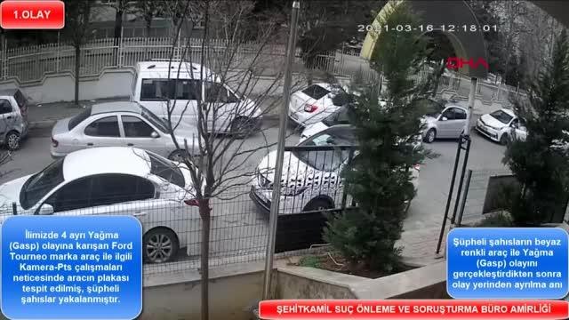GAZİANTEP Gaziantep'te, gasp ve kapkaç şüphelileri yakalandı