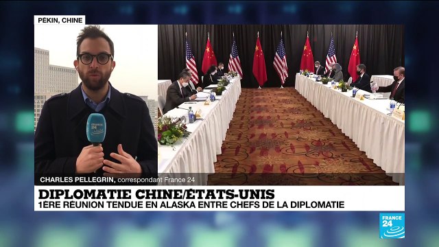 Tensions Etats-Unis/Chine : première rencontre diplomatique glaciale en Alaska