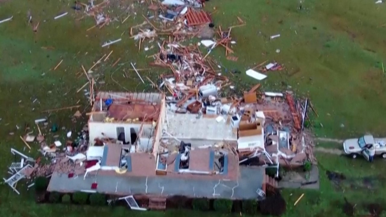 Une tornade provoque d’importants dégâts en Alabama, aux Etats-Unis
