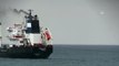 ÇANAKKALE - Bozcaada açıklarında karaya oturan Panama bayraklı kuru yük gemisi için kurtarma çalışması yapılacak (2)