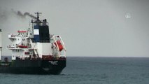ÇANAKKALE - Bozcaada açıklarında karaya oturan Panama bayraklı kuru yük gemisi için kurtarma çalışması yapılacak (2)