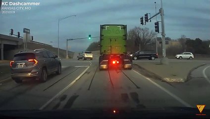 Car Accident with a Semi 2021.03.19 — KANSAS CITY, MO