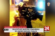 Panamericana Tv lamenta el fallecimiento de Michael Chauca