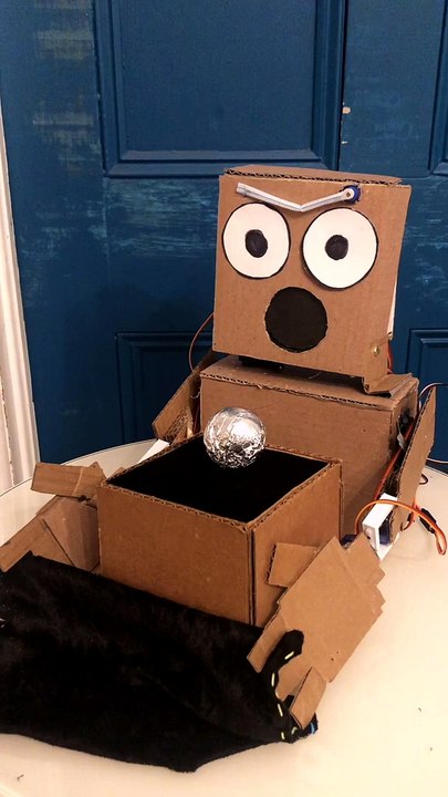Un magicien en carton