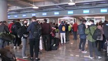 MUĞLA - İlk Rus turist kafilesi Dalaman Havalimanı'na geldi
