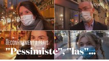 Les Parisiens accusent le coup après l'annonce du reconfinement qui les concerne
