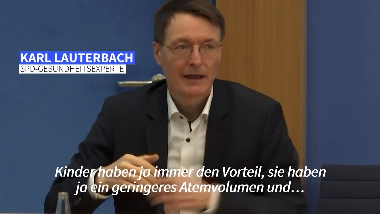 Lauterbach: Kinder mit Mutante genauso ansteckend wie Erwachsene