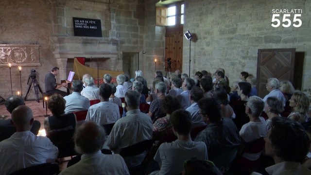 Scarlatti : Sonate pour clavecin en la mineur K 218 L 392, par Bertrand Cuiller - #Scarlatti555