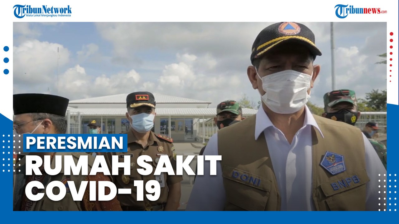 Doni Monardo Resmikan RS Covid-19 Ir. Soekarno di Bangka Belitung