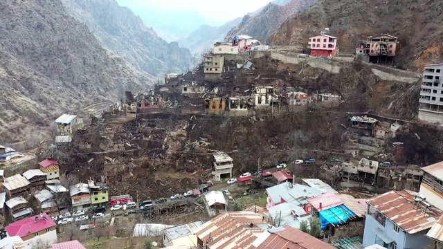 ARTVİN - Bakanlar Soylu ve Kurum, Dereiçi köyünde incelemelerde bulundu