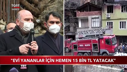 Artvin'de Evi Yananlar İçin Hemen 15 Bin TL Yatacak