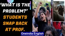 Lucknow University Students argue with Professor against Dress Code, Video goes viral |OneIndia News