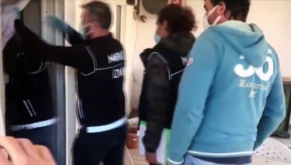 İZMİR - Uyuşturucu ve uyarıcı etkisi bulunan 195 mantar ele geçirildi