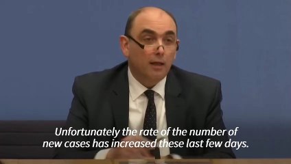 German virus infection spread 'clearly exponential': institute