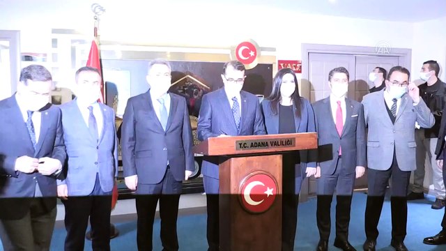 Enerji ve Tabii Kaynaklar Bakanı Dönmez, Adana Valiliğini ziyaret etti