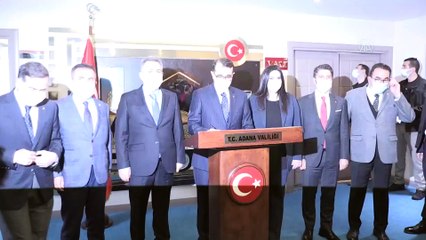 Enerji ve Tabii Kaynaklar Bakanı Dönmez, Adana Valiliğini ziyaret etti