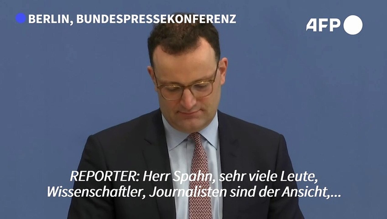 Spahn: 'Vielleicht wird Herr Lauterbach ja noch Gesundheitsminister'