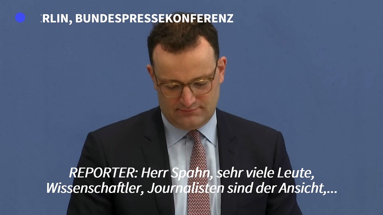 Spahn: 'Vielleicht wird Herr Lauterbach ja noch Gesundheitsminister'