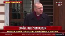Erdoğan'dan canlı yayında gazeteciye maske tepkisi: ''Çıkar şunu ya''
