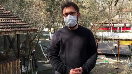 AMASYA - Nesli tehlike altında olan ağaç yediuyuru görüldü