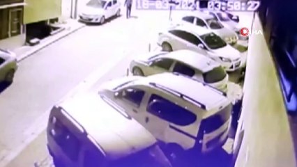 Hırsızın rahat tavırları pes dedirtti