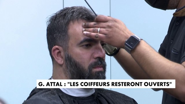 Gabriel Attal : «Les coiffeurs resteront ouverts»