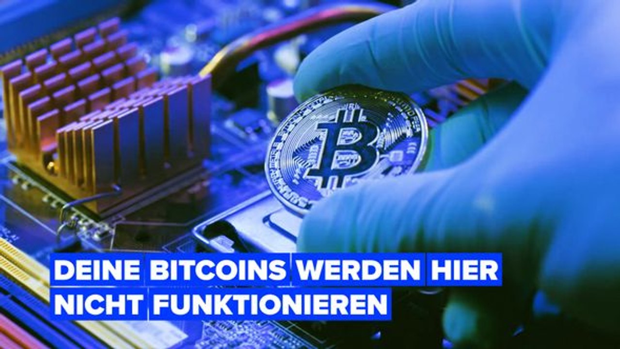 Kryptowährungen sind in diesen ländern verboten