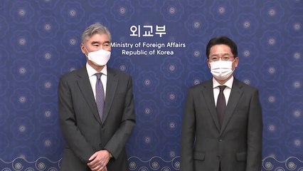 노규덕 본부장·성김 美동아태차관보, 대북정책 후속 협의 / YTN