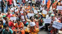 Bengal: BJP workers protests over tickets allotment